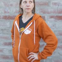 Big Horn Zipper Hoodie Sweatshirt