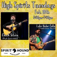 High Spirits Tuesdays: Chuck Sitero & Luke Hahn-Zollo