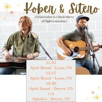 High Spirits: Live Music with Kober & Sitero