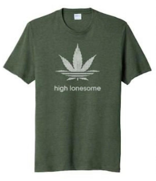 Leaf Short Sleeve Crew Neck Tee - Forest Green