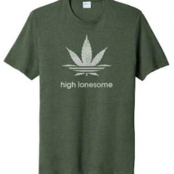 Leaf Short Sleeve Crew Neck Tee - Forest Green