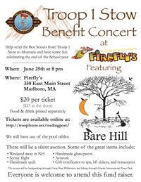 Stow Troop 1 Fundraiser