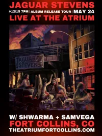 Jaguar Stevens Album Release Tour with Shwarma & Sam Vega