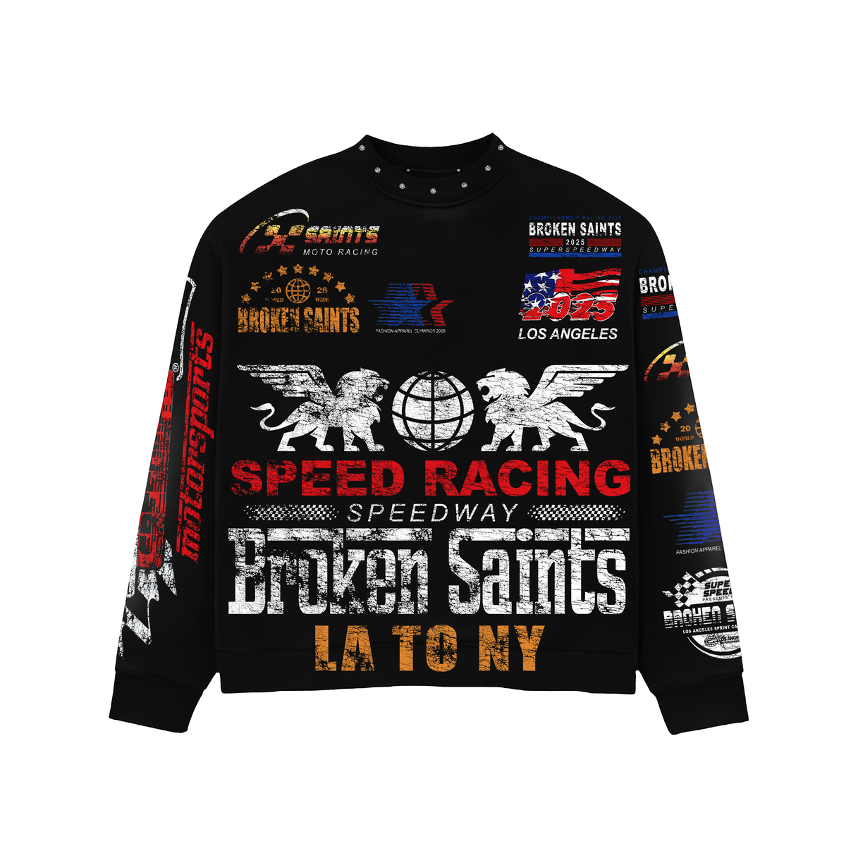 Broken Saints Speedway Racing Club Tees