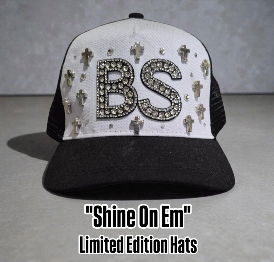 Broken Saints Shine On Em Trucker Hat