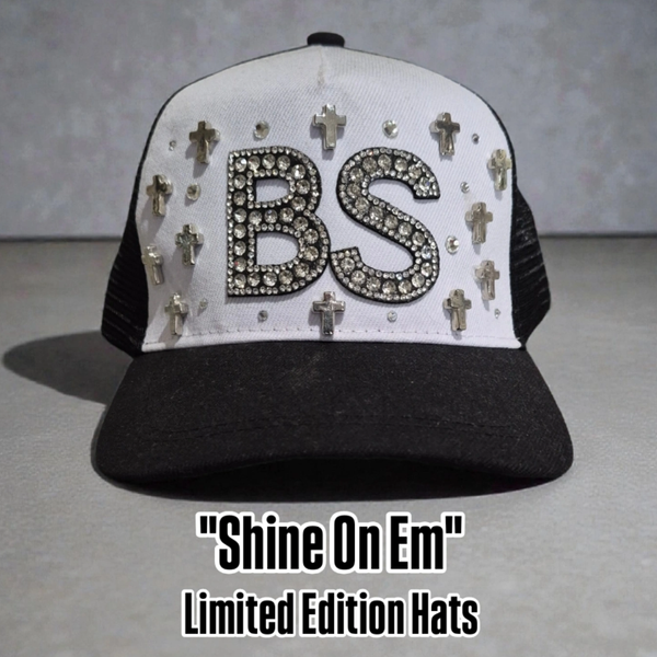 Broken Saints Shine On Em Trucker Hat