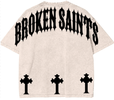 Broken Saints Carry Your Cross Tees