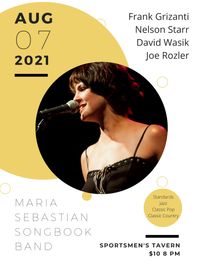 Maria Sebastian Band Playing American Songbook and Classic Pop