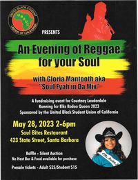 An Evening of Reggae for your Soul