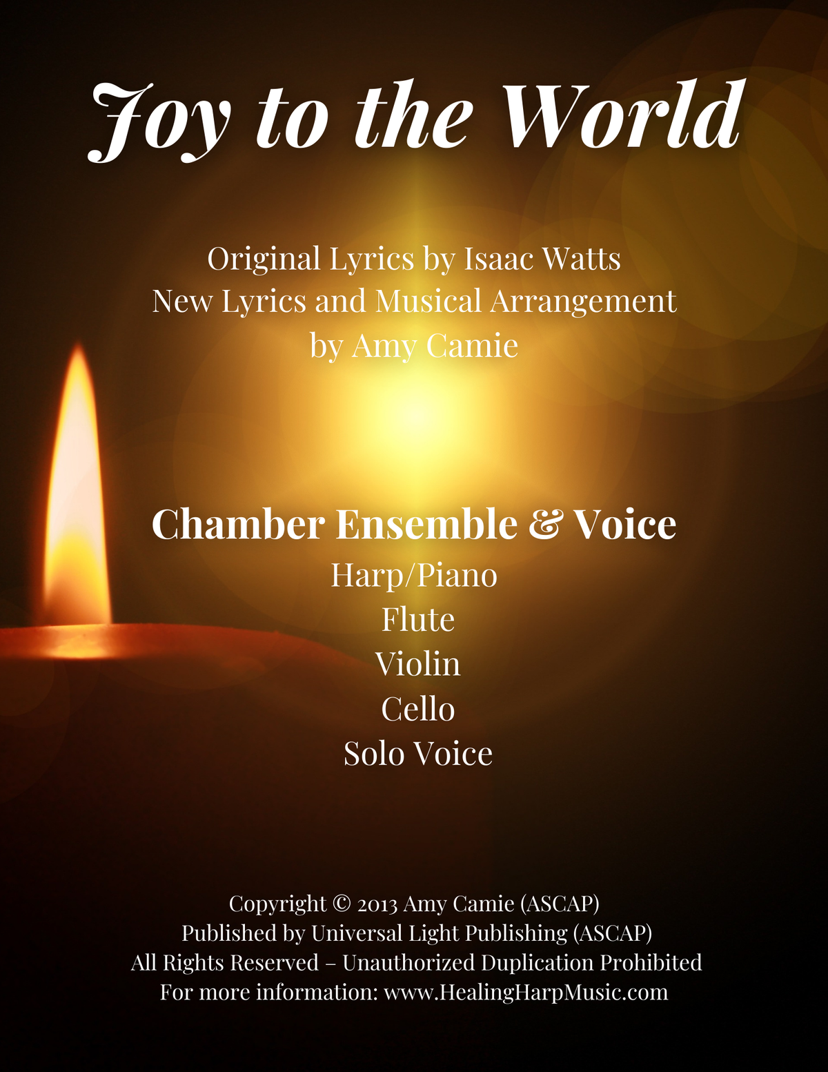 Joy to the World - Chamber Ensemble & Voice
