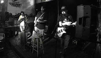 Slippery Noodle Inn front stage.
