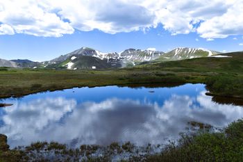 Independence Pass in Colorado. Elevation just over 12,000 ft.
