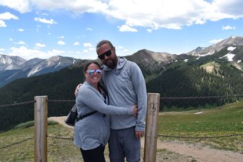 The wife & I visiting the continental divide for the 2nd time!
