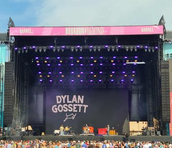 Dylan Gossett on the Barrel Stage at Bourbon & Beyond 9.13.2025
