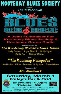 Holly Hyatt with Kootenay Women's Blues Revue @ Blues Brews and BBQ