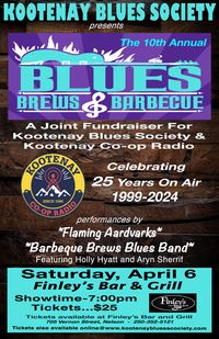Holly Hyatt and Jon Burden with The Barbecue Brews Blues Band