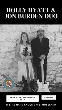 Holly Hyatt and Jon Burden