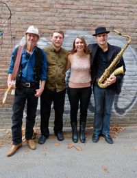 Holly Hyatt and Jon Burden with Clint Swanson