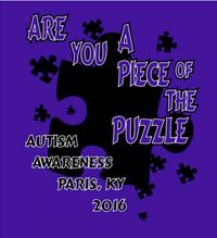 Autism Awareness Event "Are You A Piece of the Puzzle"