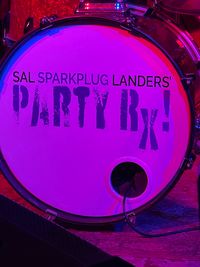 Sal Landers Party Rx! "Woodstock Generation!"