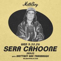 Opening for Sera Cahoone at Milkboy