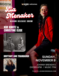 Johnny Brenda's with Lia Menaker and Kuf Knotz & Christine Elise