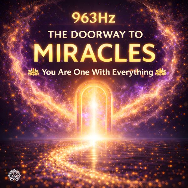 963Hz The Doorway to Miracles (You Are One With Everything)