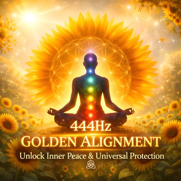 444Hz Golden Alignment (Unlock Inner Peace & Universal Protection)