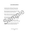 QUIET CHRISTMAS MORNING - Lyric Sheet