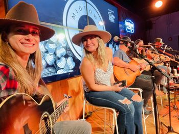 Playing in Nashville with Gillian Smith
