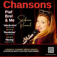 Chansons - Piaf, Brel & Me - A Musical Cabaret about France -  Multi-award winner, singer, musical theatre actress - Stefanie Rummel 