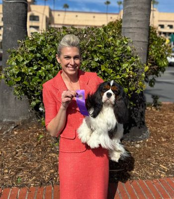 Cubby goes WD for his second major! Thanks to Janice Hayes and judge David Kittredge.

