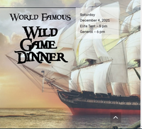 Wild Game Dinner