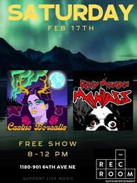 Rocky Mountain Maniacs & Casino Borealis @ The Rec Room (Deerfoot)
