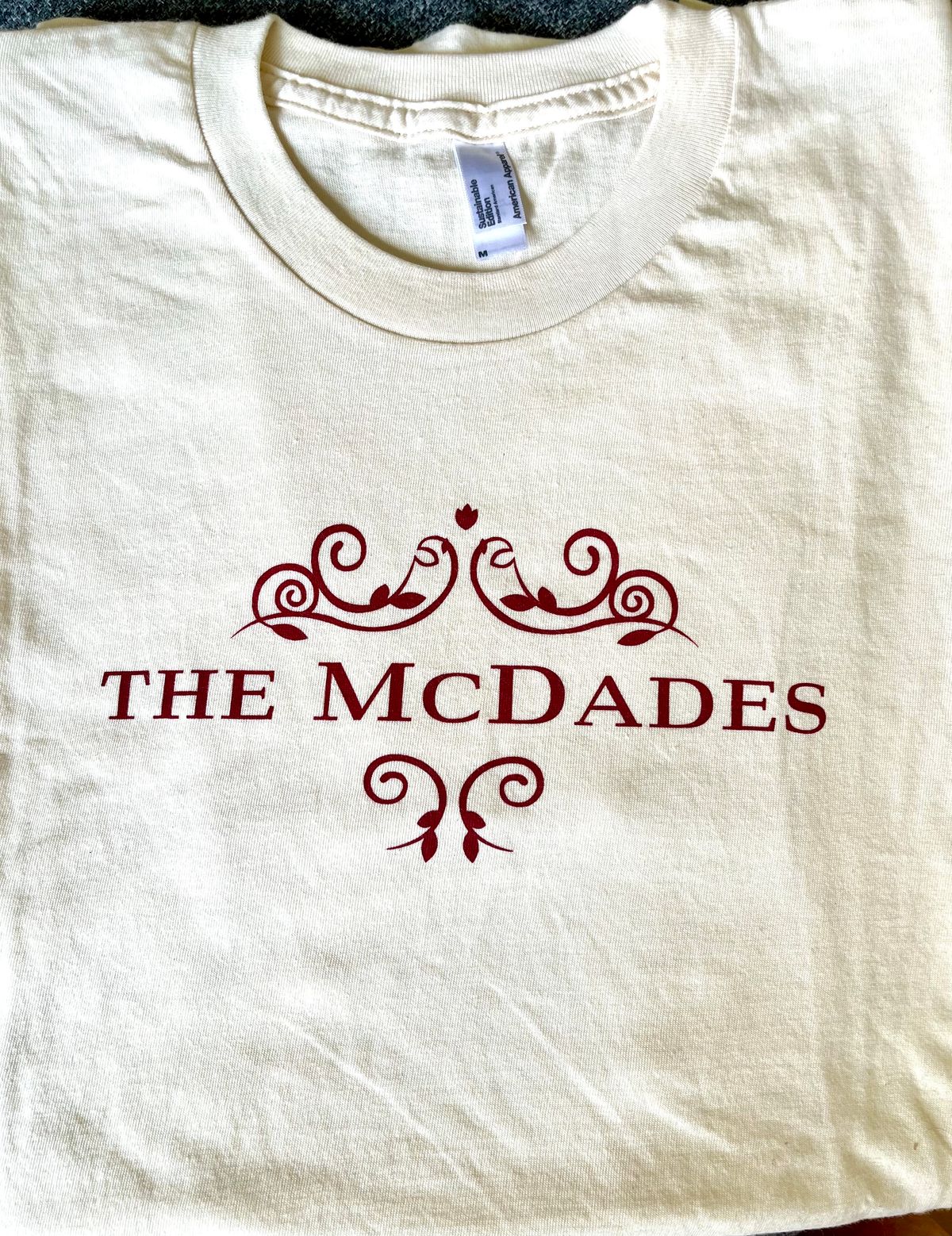 White McDades Logo T-Shirt