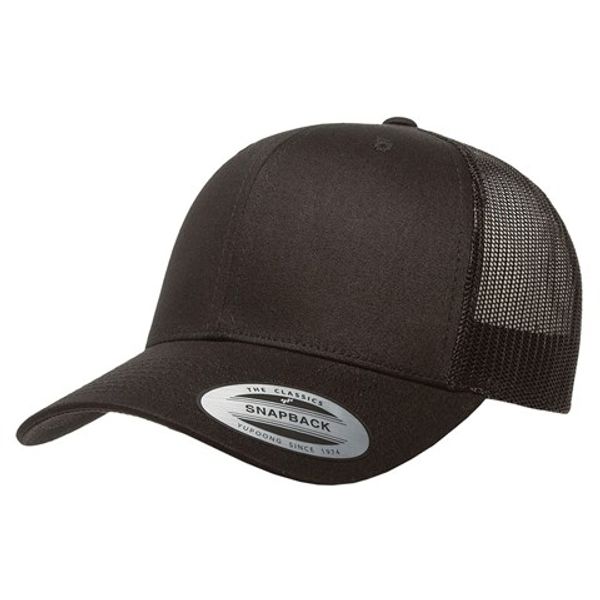 6 Panel Snapback Trucker Hat (8 Colors Available)