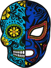 Sugar Skull/Lucha Mask T-Shirt