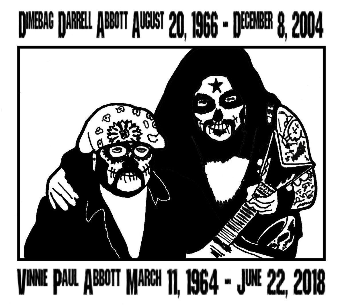 Dimebag and Vinnie Paul T-Shirt