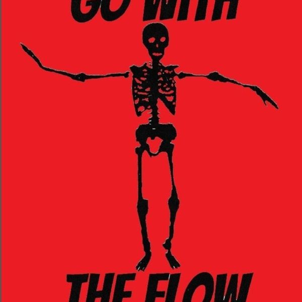Go With the Flow (Red Image) T-Shirt