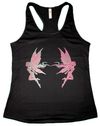 Women's Red Fairies Racerback Tank Top