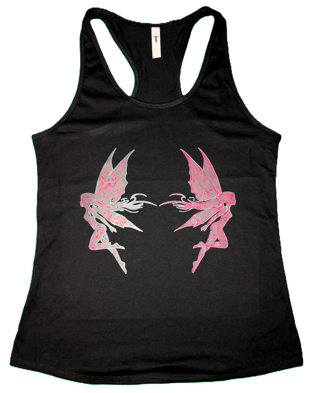 Women's Red Fairies Racerback Tank Top