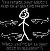 Up To Your Neck In Alligators T-Shirt