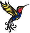 Hummingbird Women's Racerback Tank