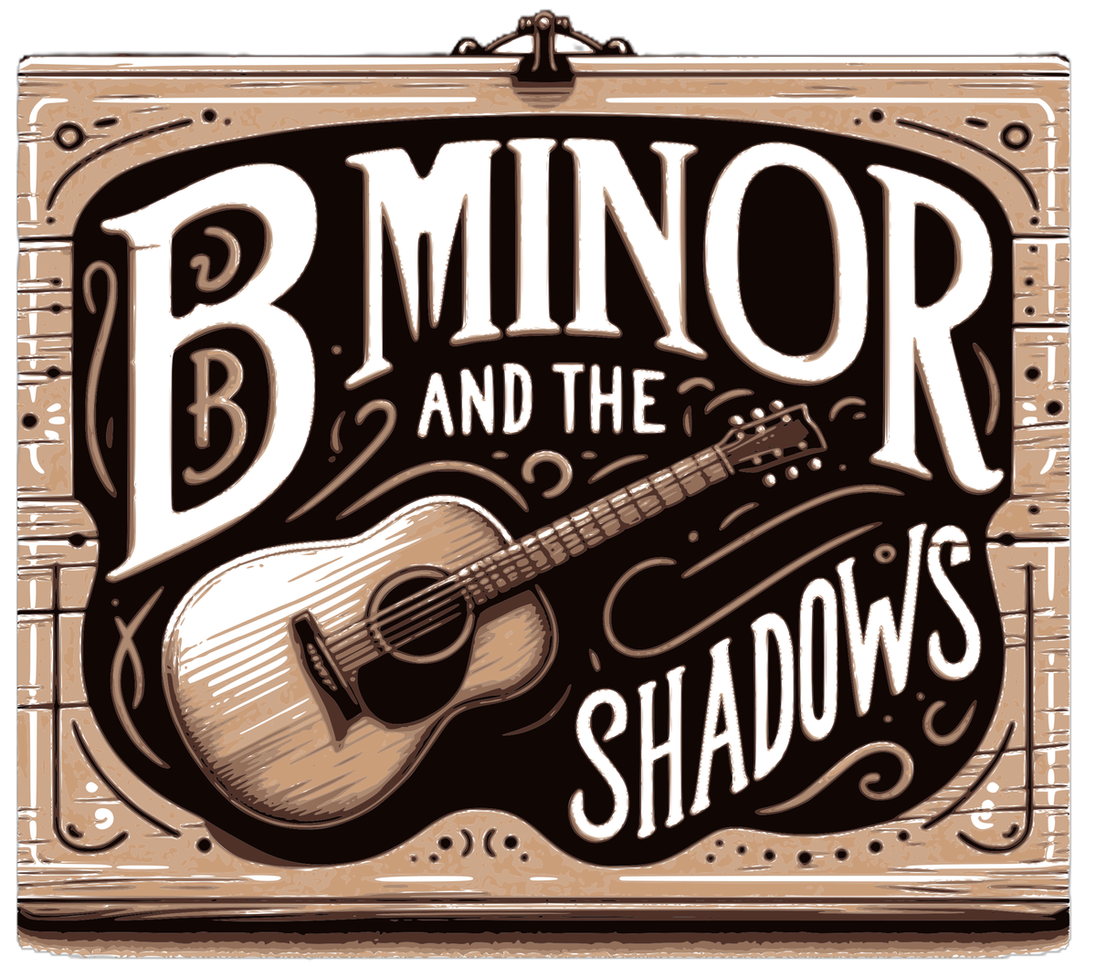B Minor and the Shadows Logo Trucker Hat