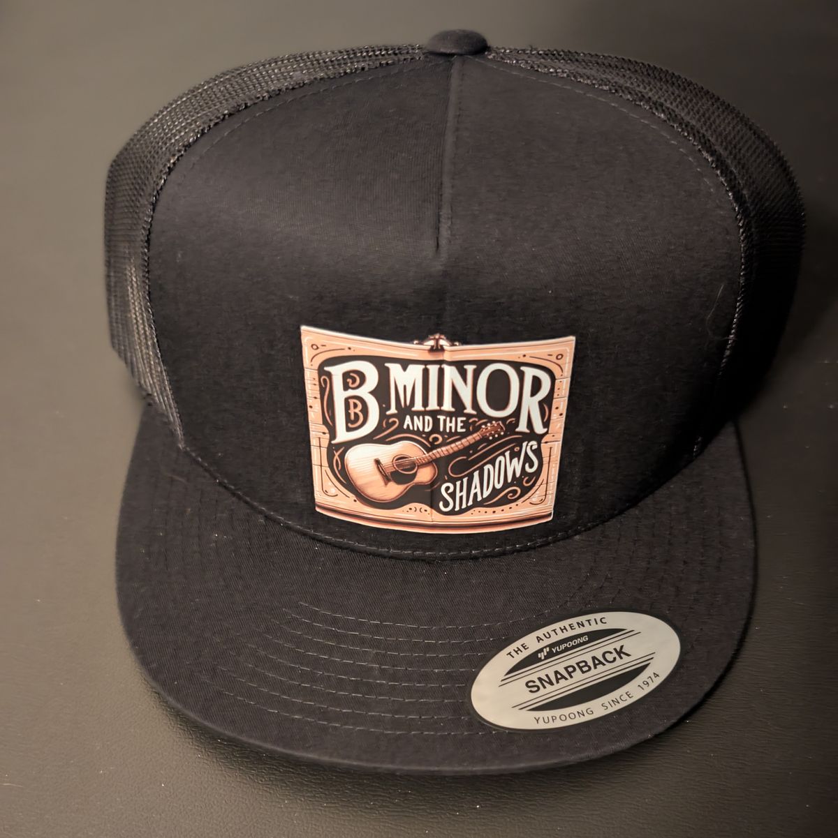 B Minor and the Shadows Logo Trucker Hat