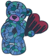 Blue Teddy Bear T-Shirt