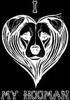 I Love My Hooman Dog T-Shirt