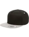 5 Panel Flat Brim Snapback Hat (10 Colors Available)
