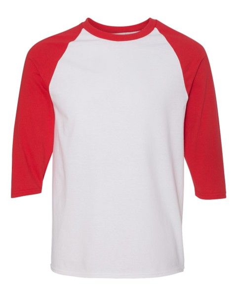 Three Quarter Sleeve Baseball T-Shirt (9 Colors Available)