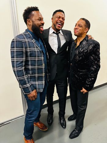 The late Malcolm Jamal Warner, Chris Tucker and M3
